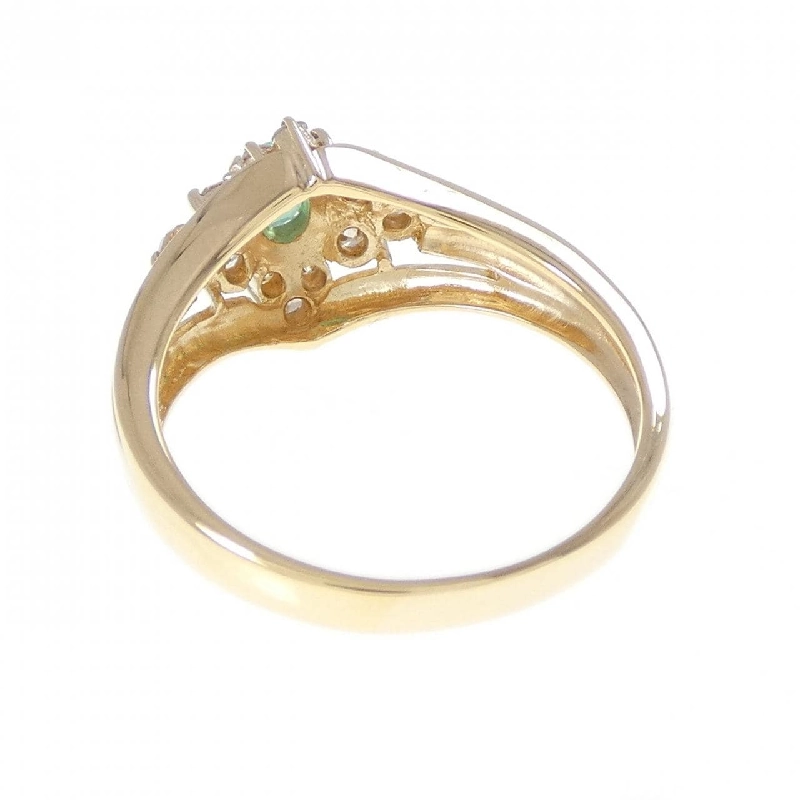 Nhẫn Emerald K18YG 0.10CT - Hàng hiệu Chính hãng 848383