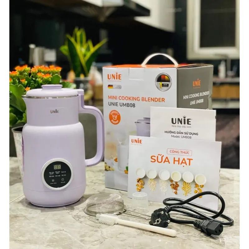 ⚡ UNIE UMB08 PRO – Dung tích 600ml, tiện lợi cho 1–2 ngườ 783589