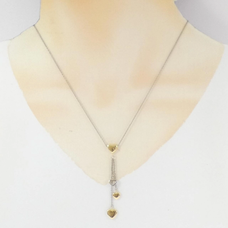 Tiffany 750WG/750YG Dây chuyền - Hàng hiệu Authentic 841230