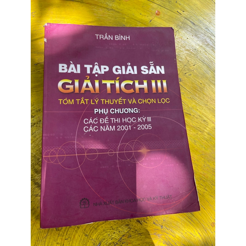 BÀI TẬP GIẢI SẴN GIẢI TÍCH III 541020