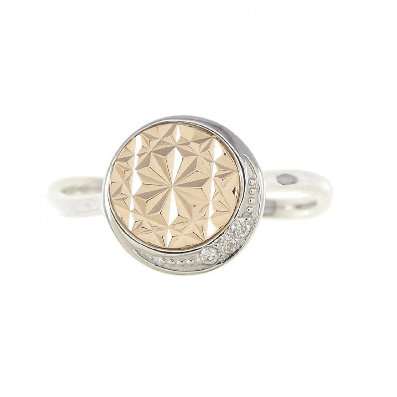 Nhẫn kim cương PT950/K18PG 0.01CT 670268