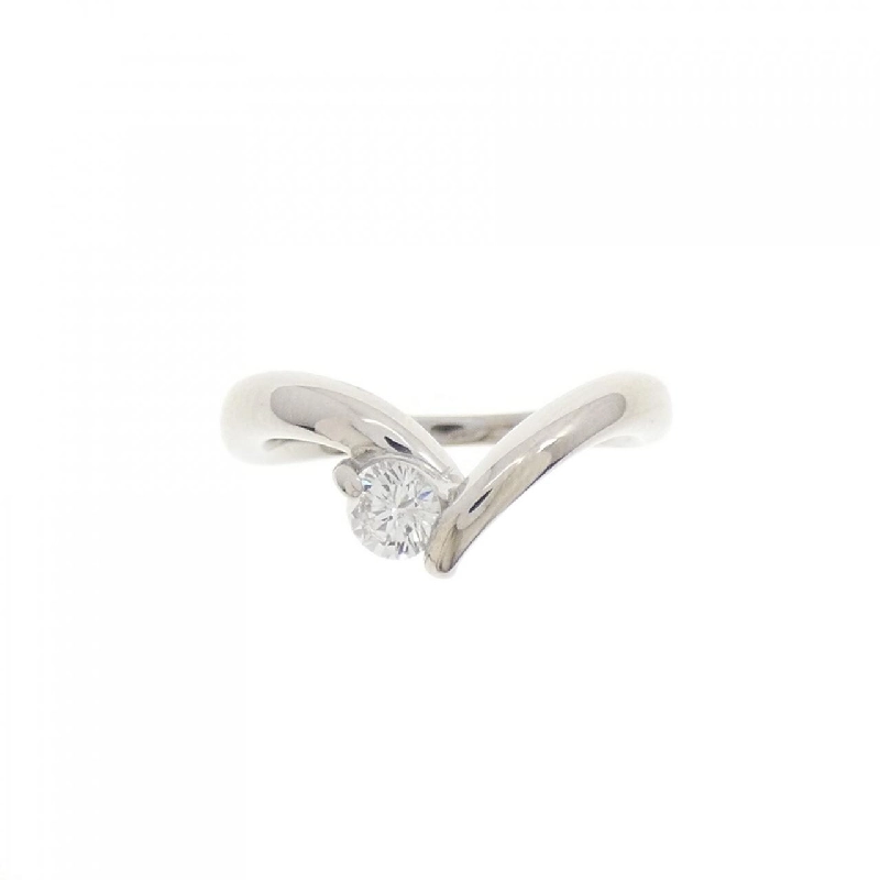 Nhẫn ngón út kim cương PT900 0.14CT 671689