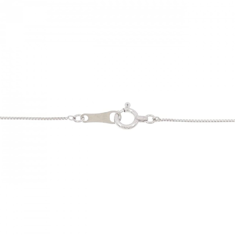 K18WG Dây chuyền hình trái tim Ruby 0.30CT - Hàng hiệu Chính hãng 858288