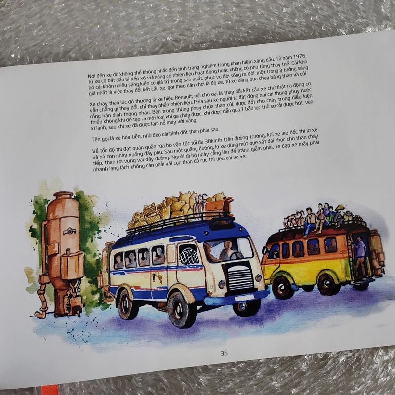 Cục gạch thời gian, ký họa in màu bìa cứng 416228