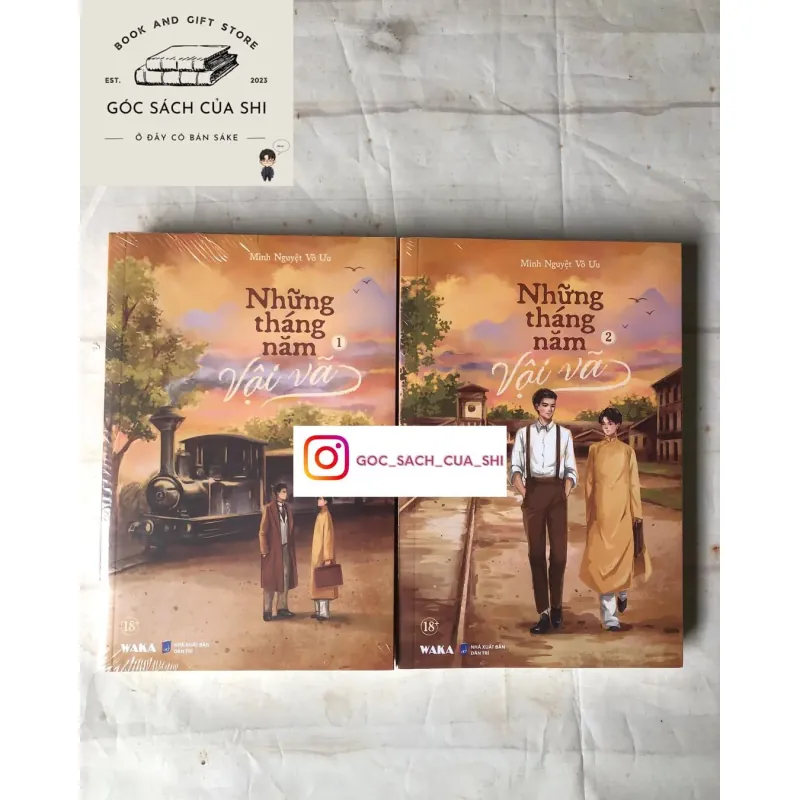 Trọn bộ 2 tập Những Tháng Năm Vội Vã - Minh Nguyệt Vô Ưu 736412