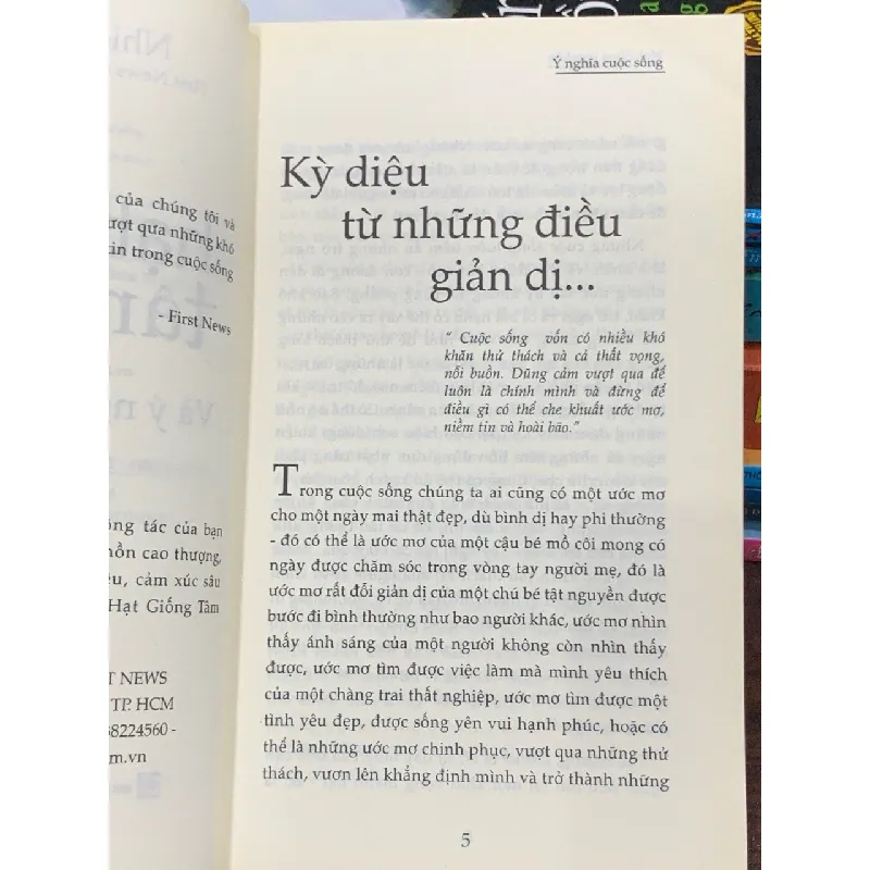 Hạt giống tâm hồn 5 – Và ý nghĩa cuộc sống - Nhiều tác giả 572417