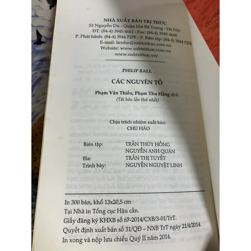 Các Nguyên Tố, Dẫn Nhập Ngắn - Philip Ball 926270