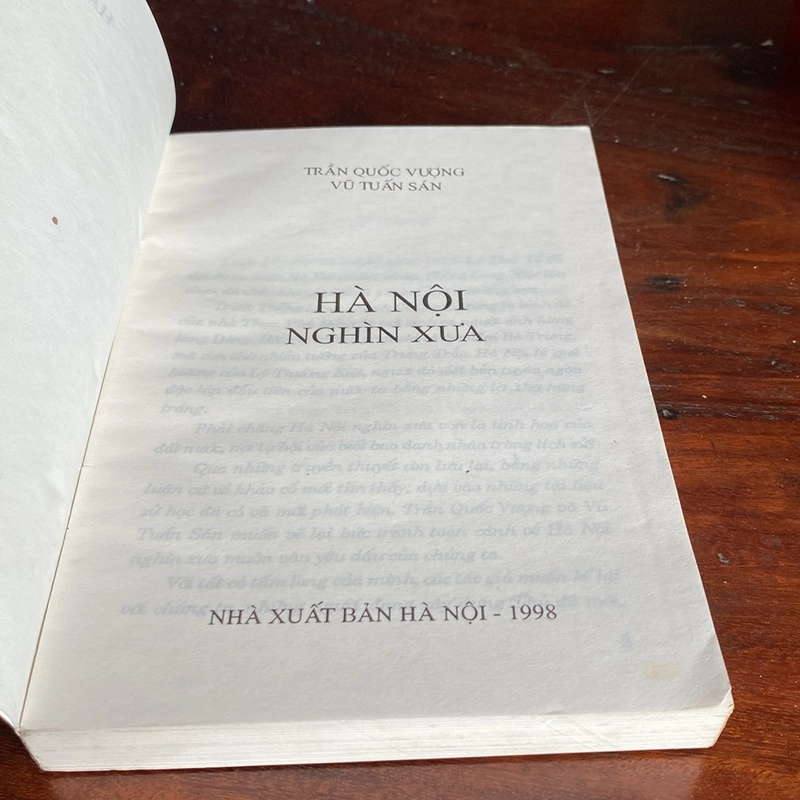 HÀ NỘI NGHÌN XƯA -TRẦN QUỐC VƯỢNG (XB 1998) 470533