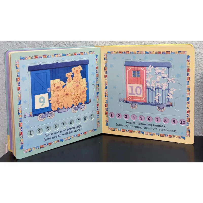 Board book - The Usborne 1 2 3 Jigsaw Book 933955