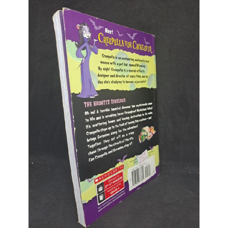 [Phiên Chợ Sách Cũ] The Haunted Dinosaur - G.Stilton sách màu 2303 415424