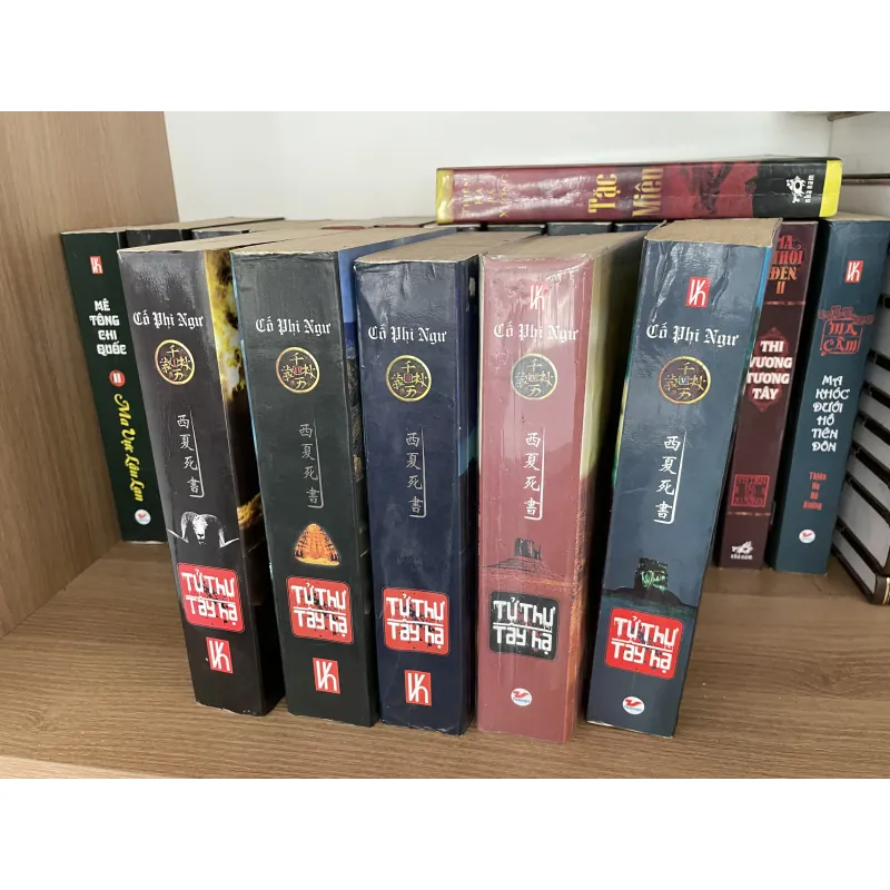 Tử thư tây hạ- full bộ (5 tập) - sách real 974506