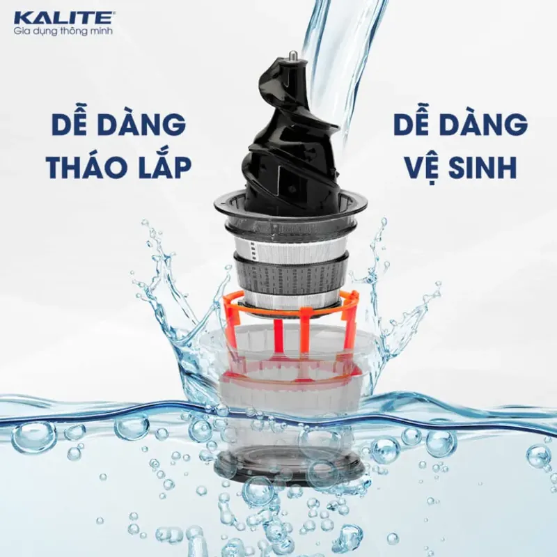 Máy ép chậm Kalite KSJ4412, màu đen, chính hãng, mới 100% 698518