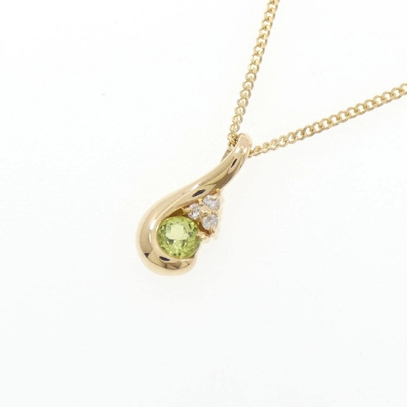K18YG Peridot Necklace - Hàng hiệu Authentic 861488