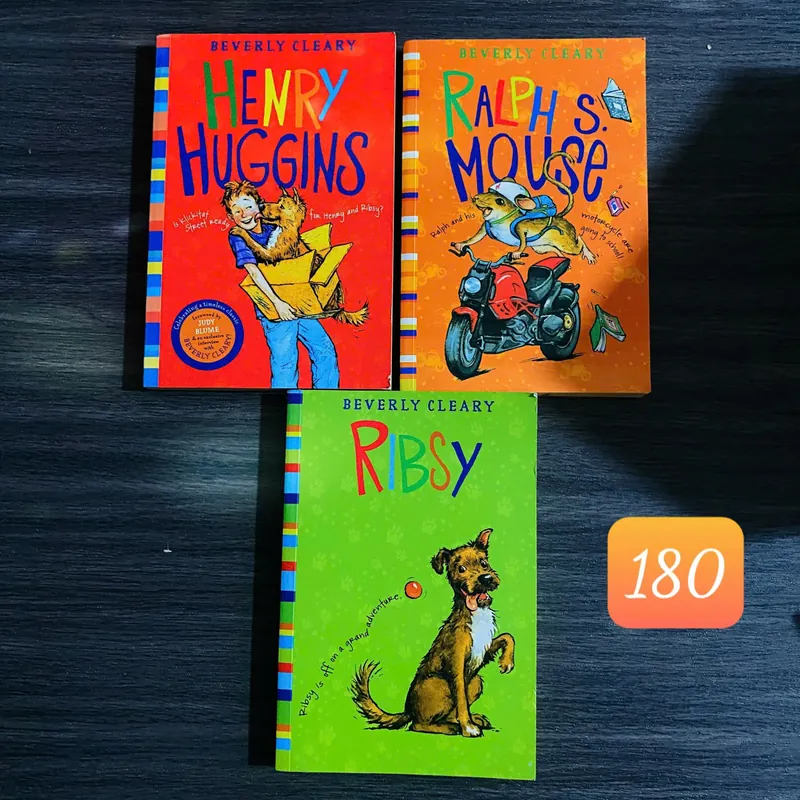 Bộ 3 cuốn sách thiếu nhi của tác giả Beverly Cleary#HATRA 573254