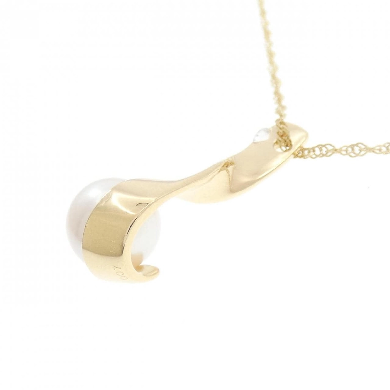 K18YG Vòng cổ ngọc trai Akoya 8.3mm - Hàng hiệu Chính hãng 856400