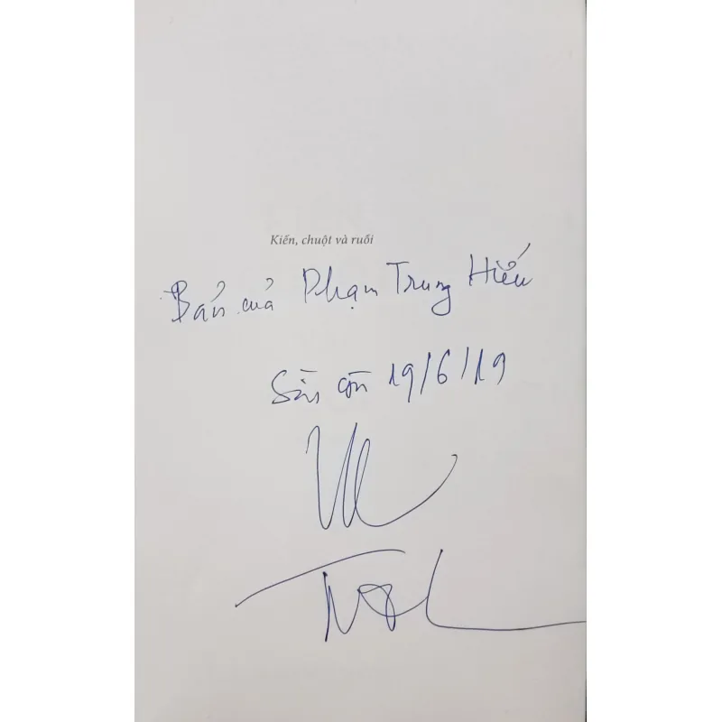 Kiến chuột và ruồi (Nguyễn Quang Lập) 932829