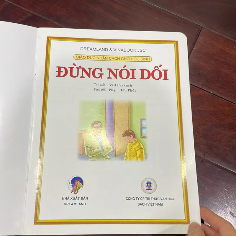 Giáo dục nhân cách cho học sinh : ĐỪNG NÓI DỐI - in cán bóng - trọn bộ có 29 quyển 1026631