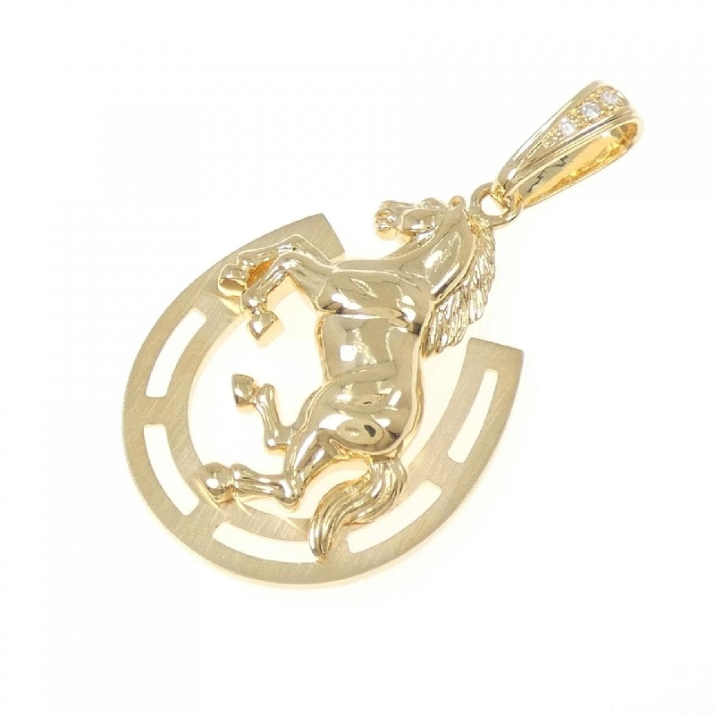 K18YG Dây chuyền kim cương - Hàng hiệu Authentic 865993