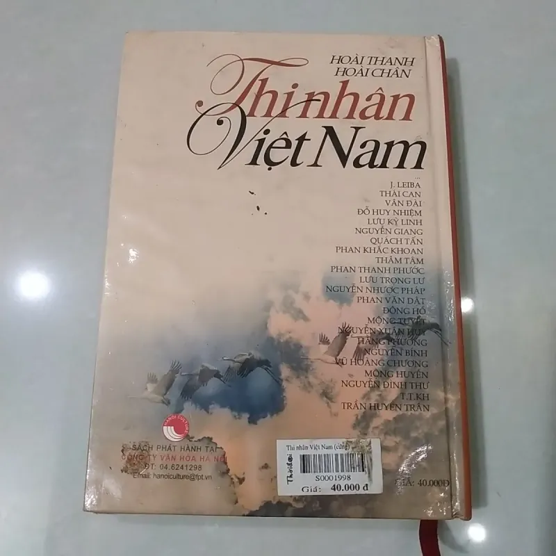 Sách Cũ - Thi Nhân Việt Nam (Bìa Cứng) 1028745