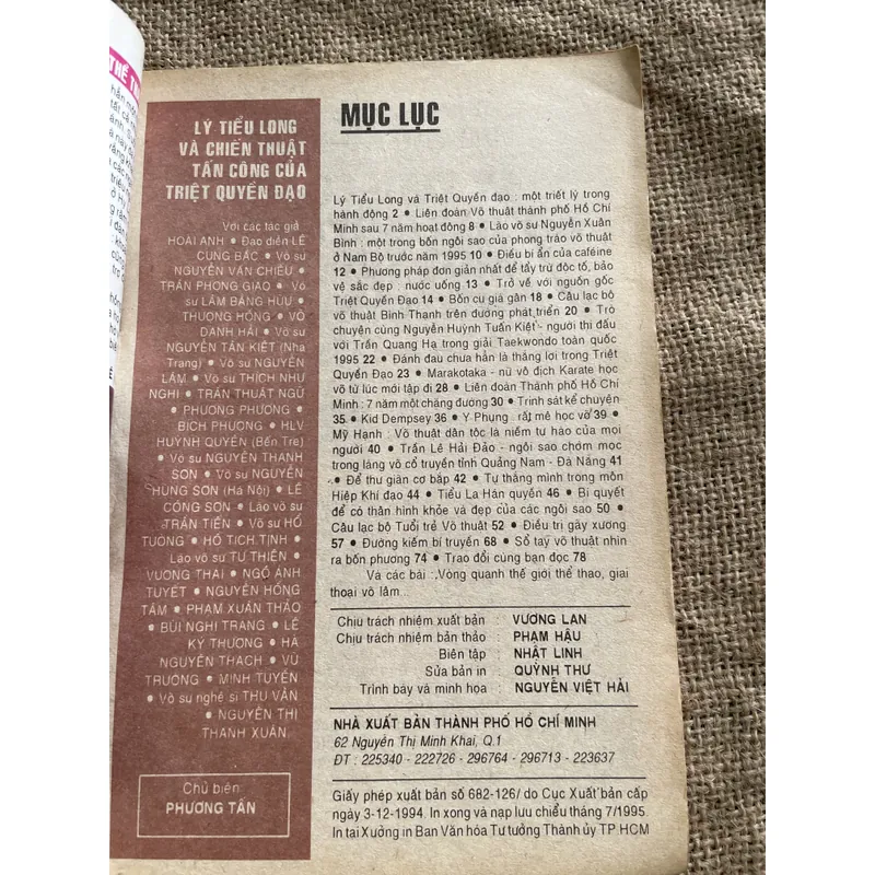 Võ thuật- Lý Tiểu Long, tiểu la Hán quyền, triệt quyền đạo  681254