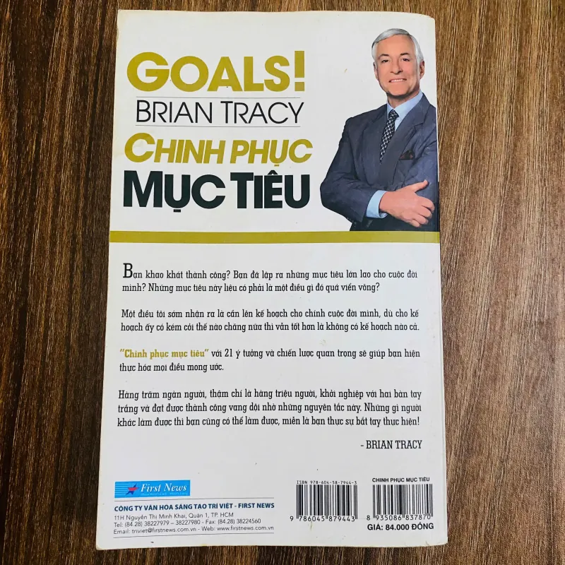 CHINH PHỤC MỤC TIÊU - GOALS - BRIAN TRACY 974502