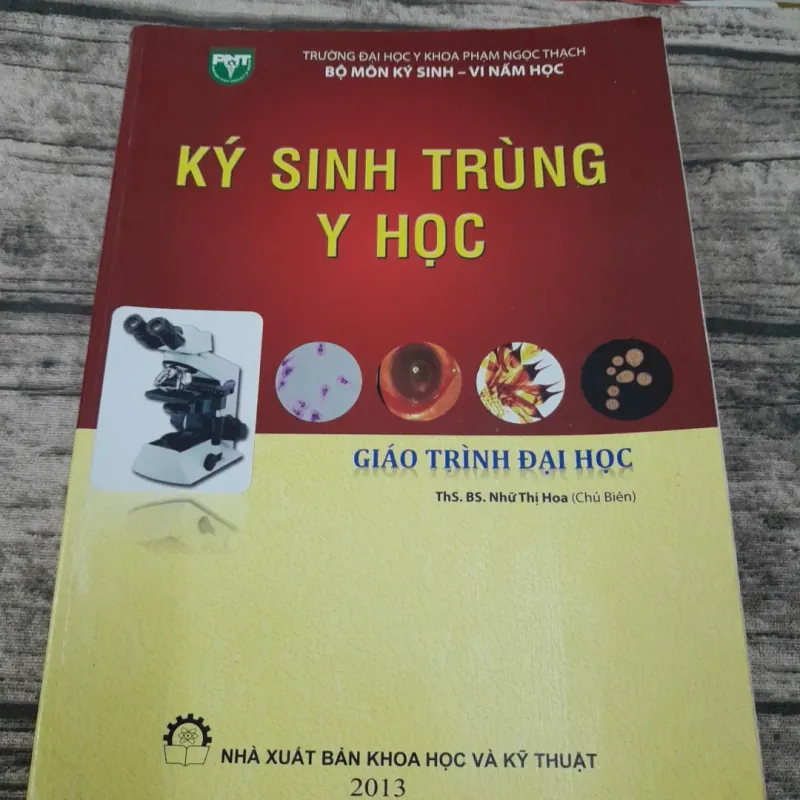 KÝ SINH TRÙNG Y HỌC. Bậc ĐH. ThS Bác sỹ Nhữ Thị Hoa. 787996