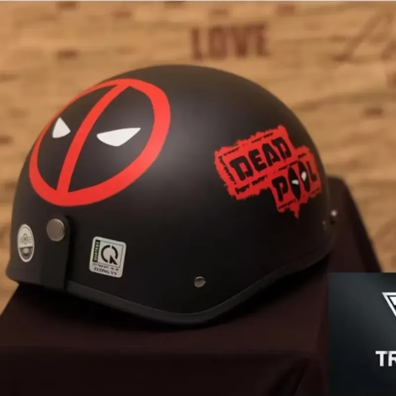Mũ bảo hiểm nửa đầu deadpool 574002