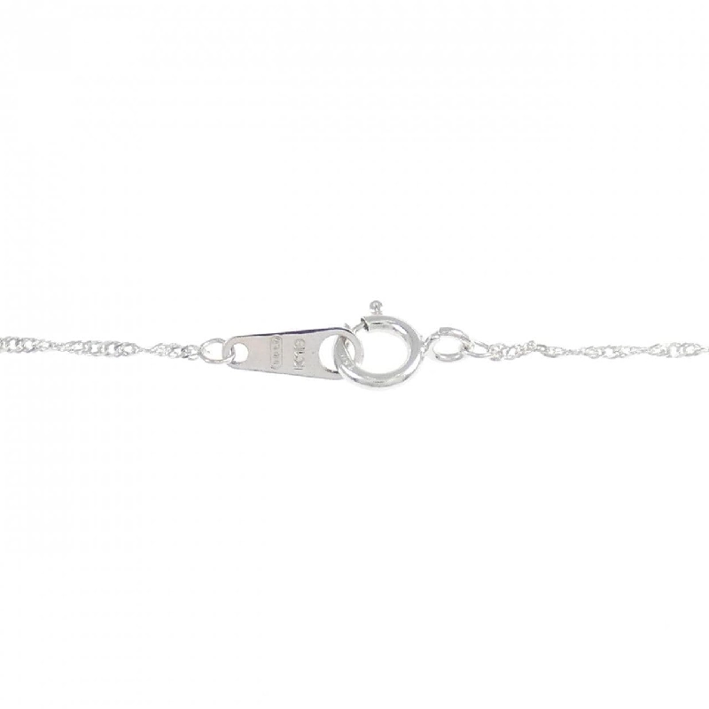 K18WG Hoa Kim Cương Dây Chuyền 0.50CT - Hàng hiệu Chính hãng 856075