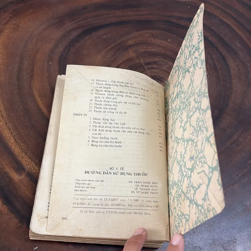 II Y Học: Hướng Dẫn Sử Dụng Thuốc - Bộ Y Tế - 1986 1011340