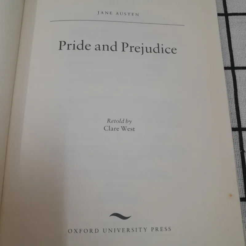 OXFORD bookworms st.6- PRIDE AND PREJUDICE. Ngt. JANE AUSTEN.  726592
