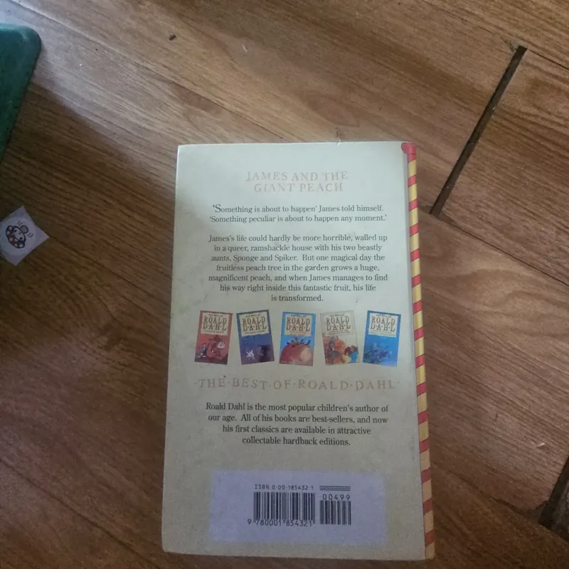 The best of roald dahl James and The giant peach (bìa cứng) Giá 30k  603950
