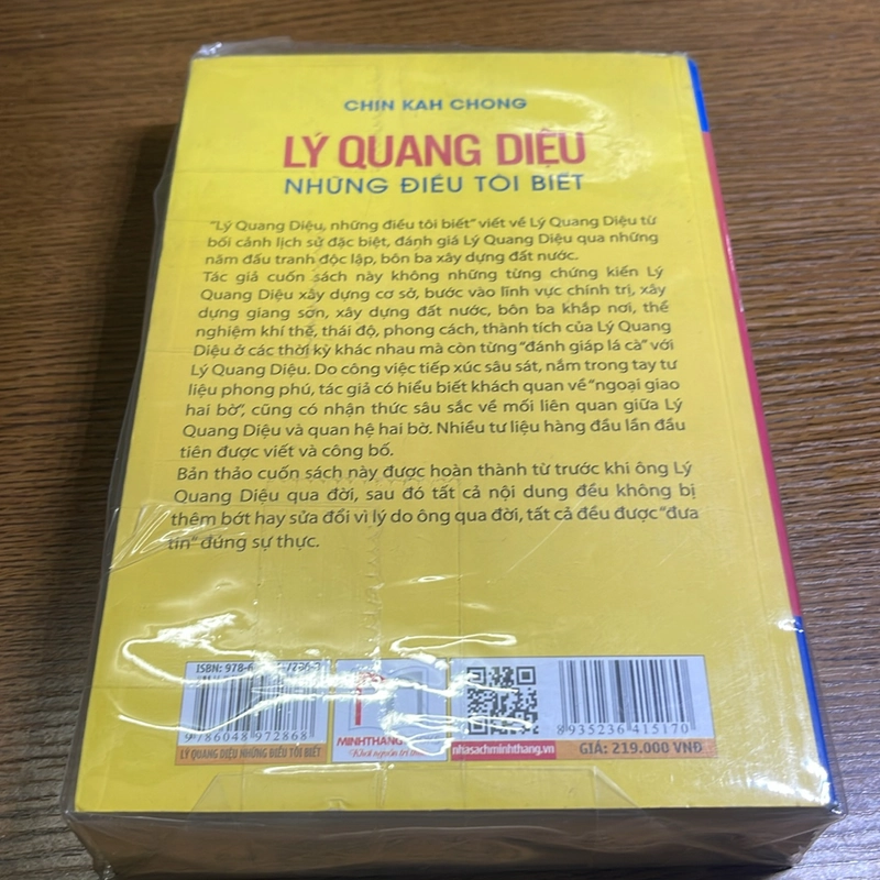 Lý Quang Diệu Những điều tôi biết Chin Kah Chong 498534