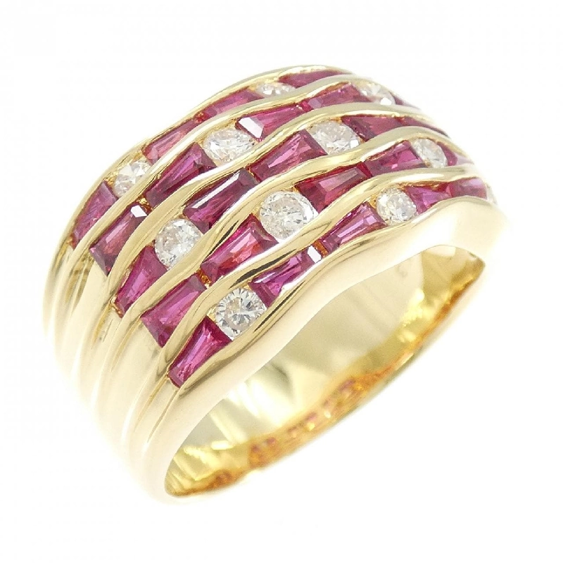 Nhẫn Ruby K18YG 1.97CT - Hàng hiệu Chính hãng 848013