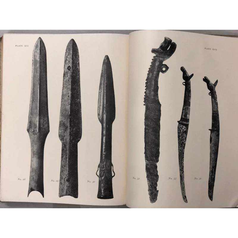 CHINESE BRONZE AGE WEAPONS - Vũ khí Trung Hoa thời đại đồ đồng - Max Loehr - 1956 459642