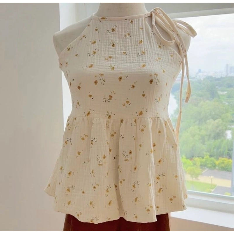 Áo yếm cột nơ  355640