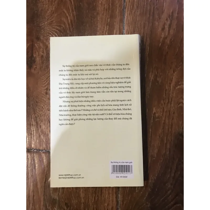 Sự thống trị của nam giới Pierre Bourdieu (t4) 1012817