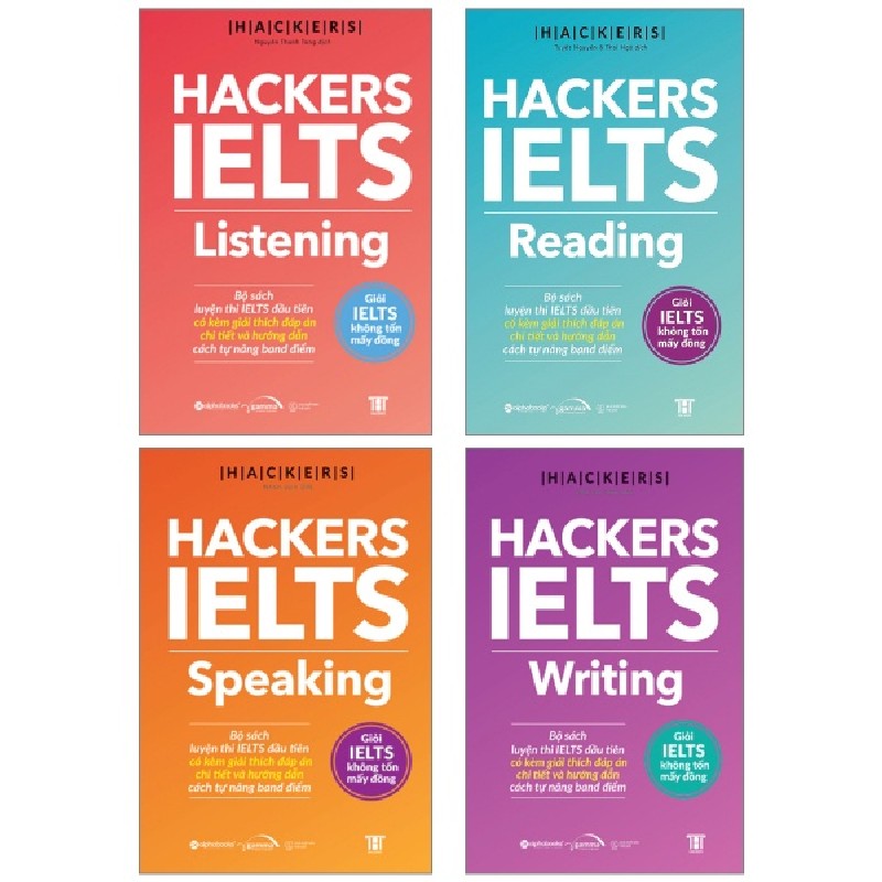 Hackers IELTS (Bộ 4 Cuốn) - Viện ngôn ngữ Hackers 148267