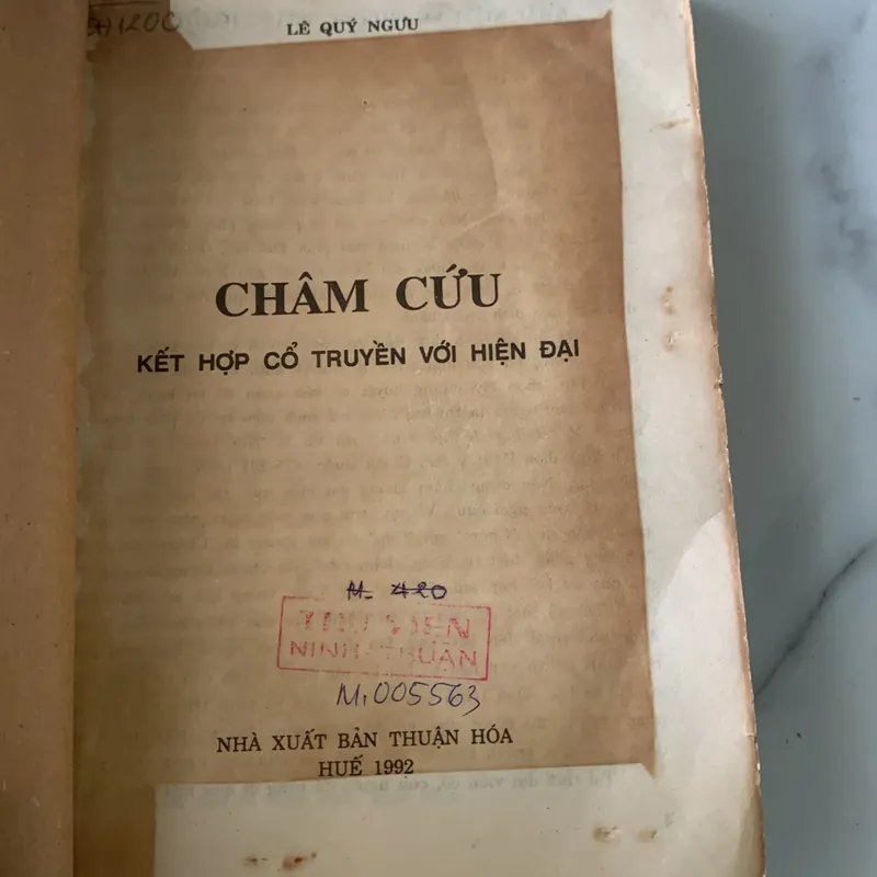 Châm cứu kết hợp cổ truyền với hiện đại, Lê Quý Ngưu 709492