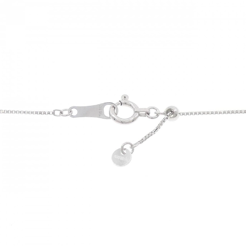 K18WG Dây chuyền đá mặt trăng - Hàng hiệu Authentic 858830