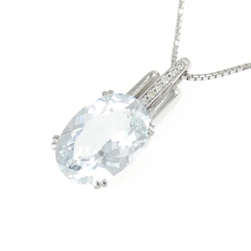 K9WG/375WG Dây chuyền Aquamarine 5.00CT - Hàng hiệu Chính hãng 856891