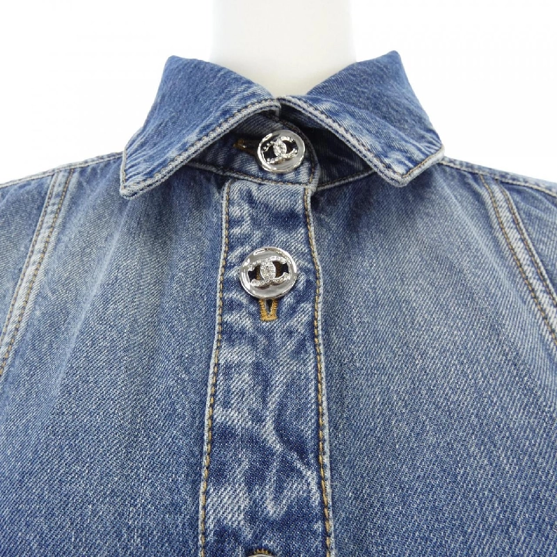 Áo khoác denim CHANEL 633864