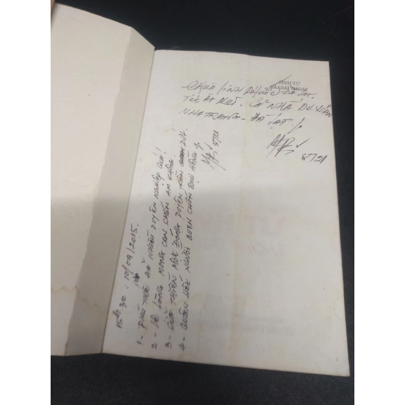 Sinh Tử Và Giải Thoát mới 70% ố nhẹ, bị ghi trong sách, có nếp gấp 2014 HCM2105 Đại Sư Tinh Vân SÁCH TÂM LINH - TÔN GIÁO - THIỀN 914363