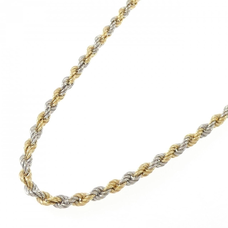 K18YG/PT850 Necklace - Hàng hiệu Authentic 867935