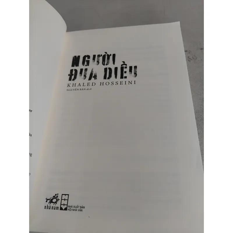 Người đua diều của Khaled Hosseini  1054848