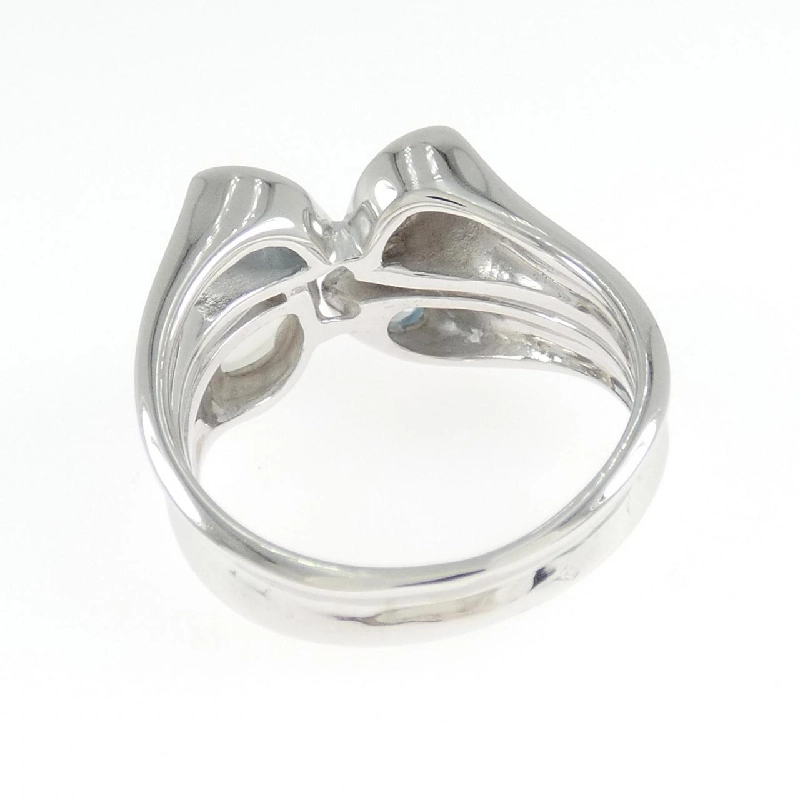 Nhẫn đá màu 750WG - Hàng hiệu Authentic 855804