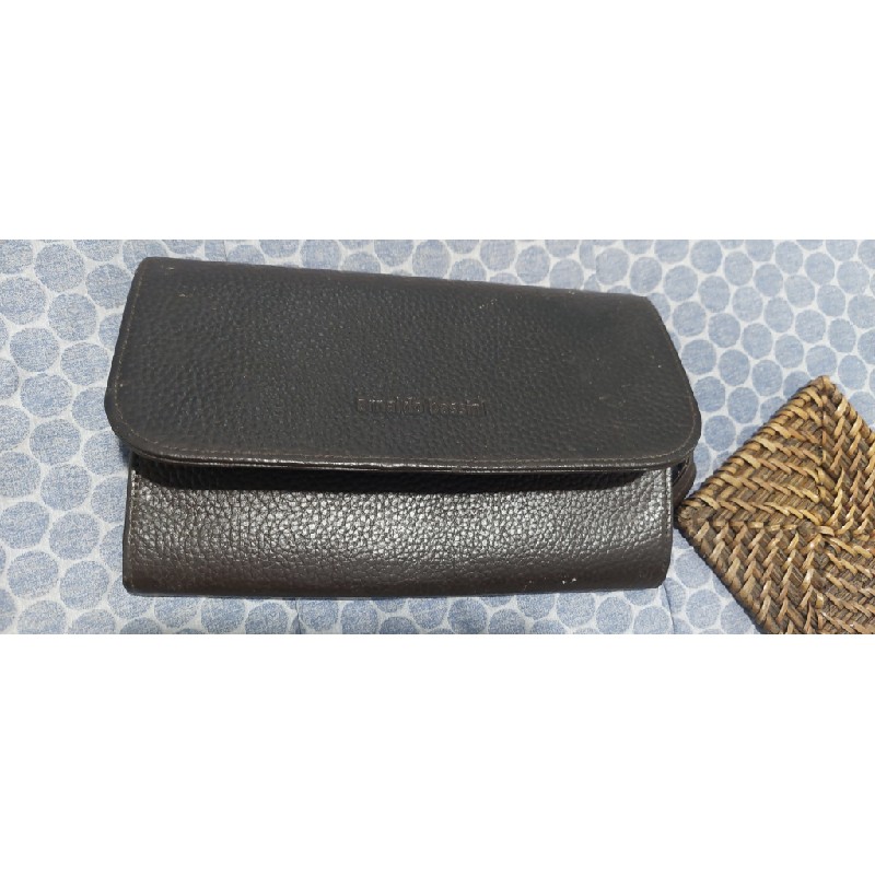 Ví clutch cầm tay bằng da Arnaldo bassini 13090