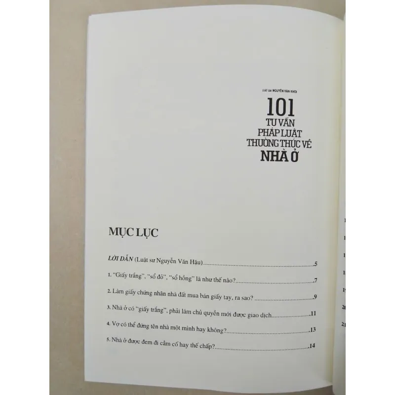 101 Tư Vấn Pháp Luật Thường Thức Về Nhà Ở 679394