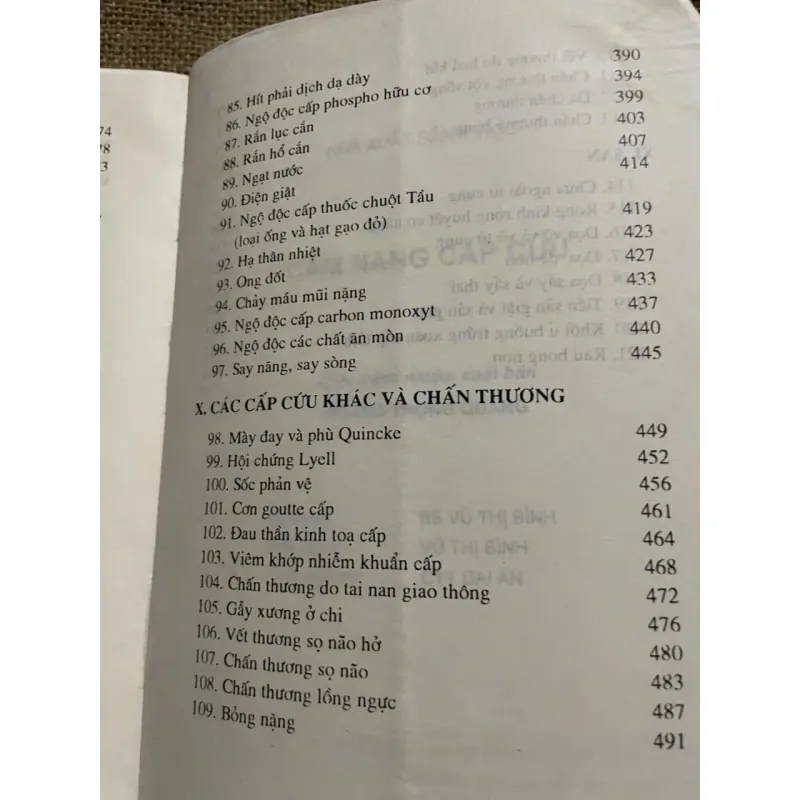 CẨM NANG CẤP CỨU - SÁCH Y 571796