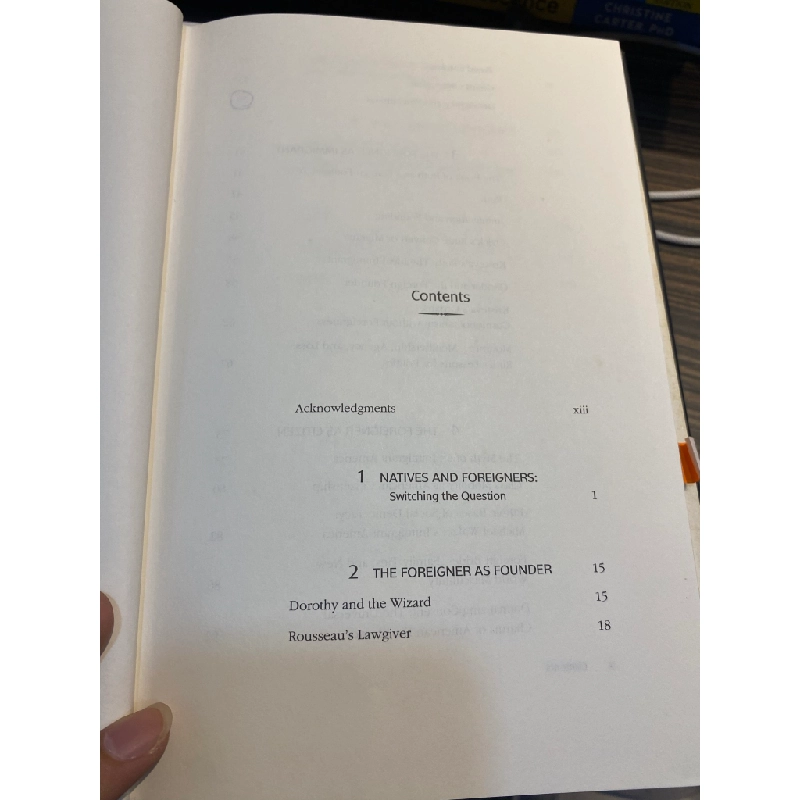 Democray and the Foreigner - Bonnie Honig 449130