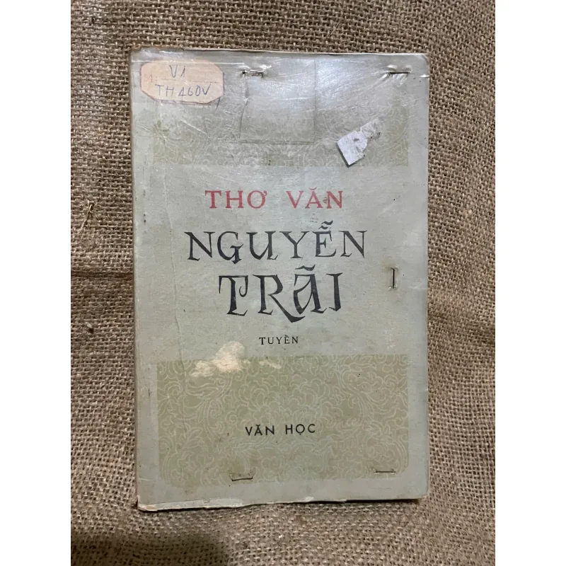 THƠ VĂN NGUYỄN TRÃI - NXB VĂN HỌC - 3 TẬP THƠ CHÍNH CỦA NGUYÊN TRÃI 992292